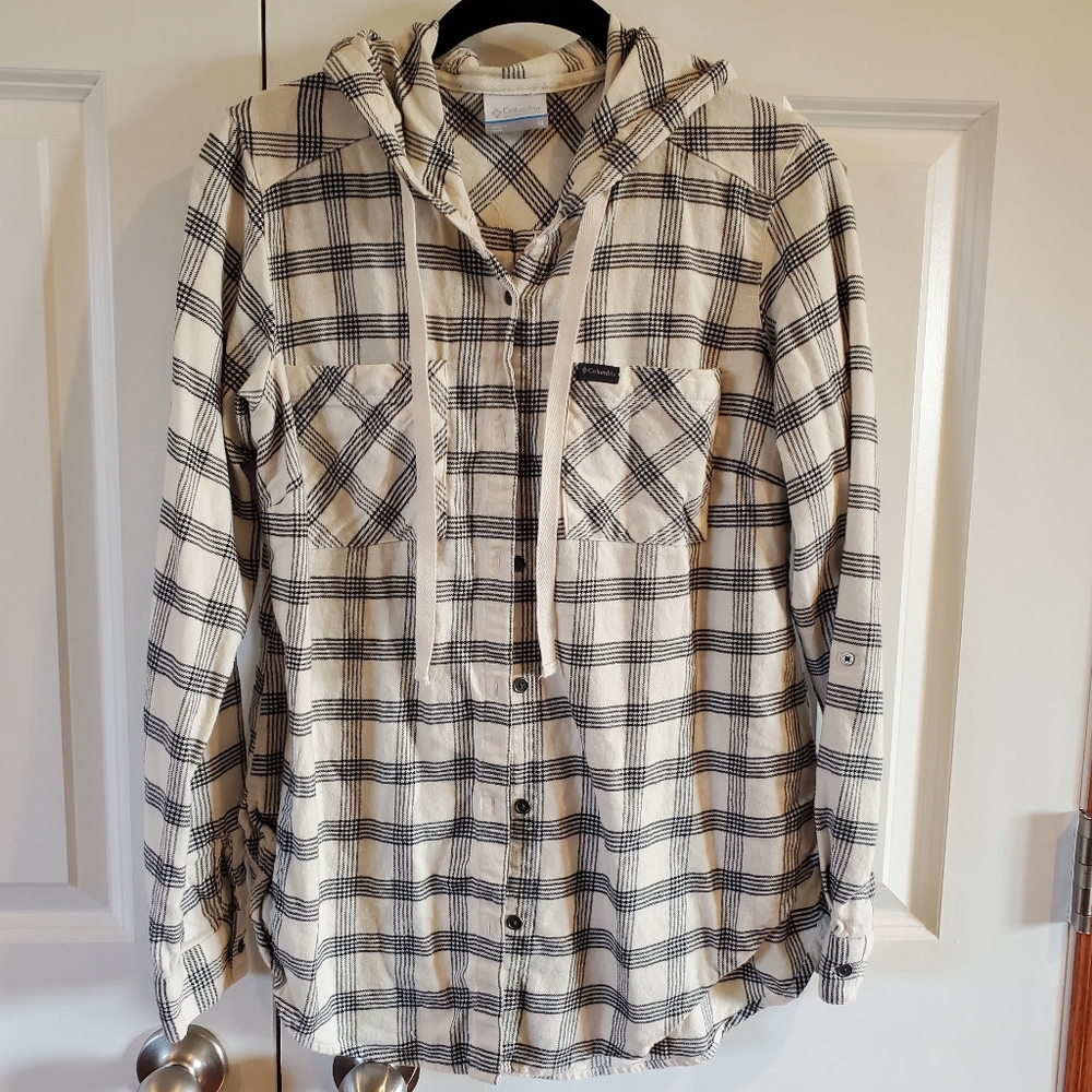 Columbia Hooded Flannel